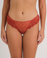 Diva Lr Cheeky Sheer Luv Lc W Luxe Logo Mesh 5BOJ / MED